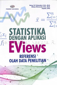 Image of Statistika Dengan Aplikasi Eviews : Referensi Oleh Data Penelitian